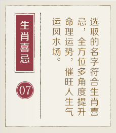 朔州起名流程七